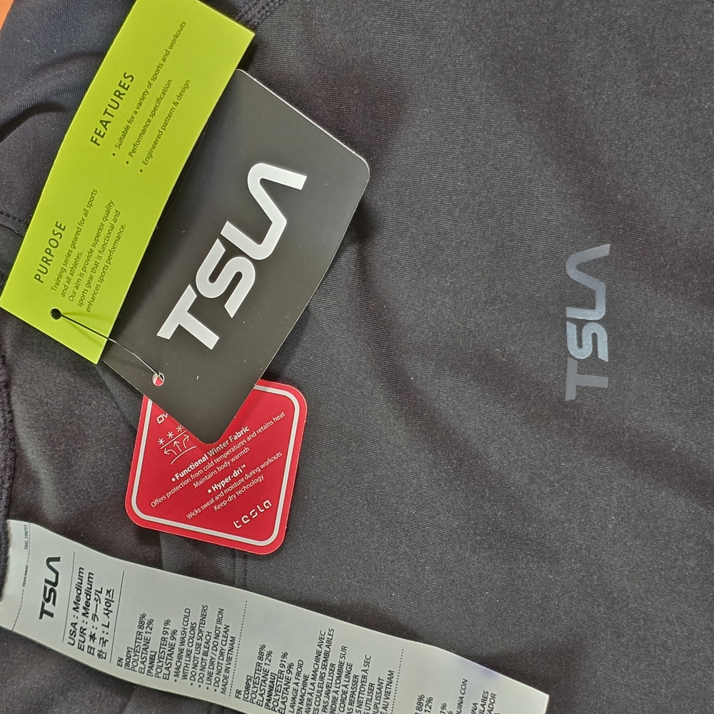 TSLA Long Sleeve Training Series Sports Shirt - Picture 6 of 13